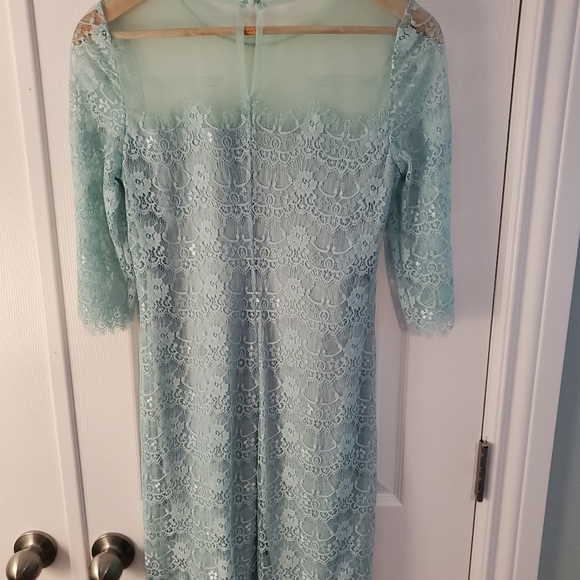 BCBG mint green lace cocktail dress - Picture 6 of 8